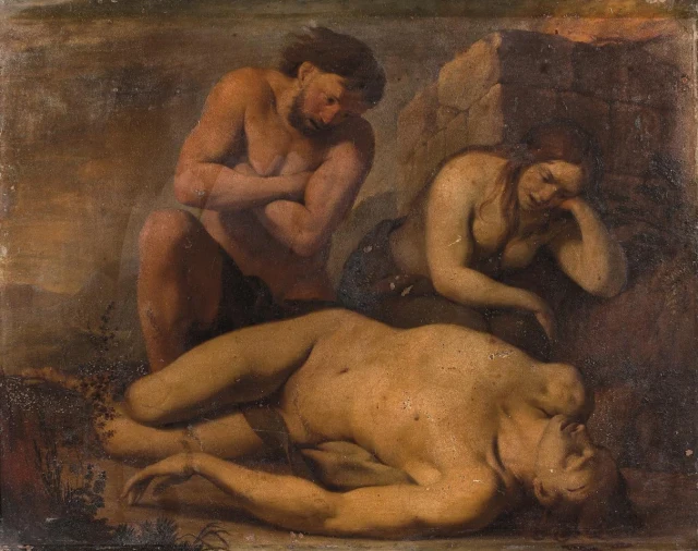 Adam and Eve Mourning the Death of Abel
