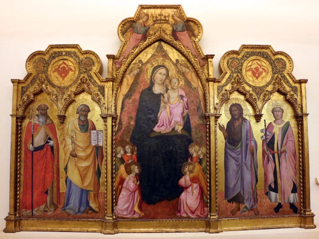 Madonna mit Kind und Heiligen