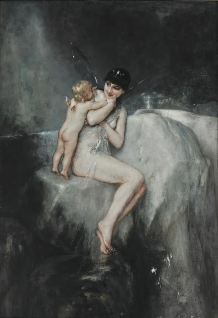 Nymph and Eros