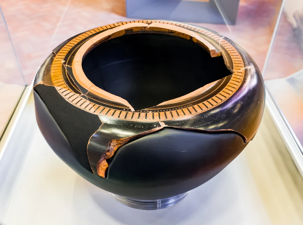 Dinos des Exekias (Fragmente)