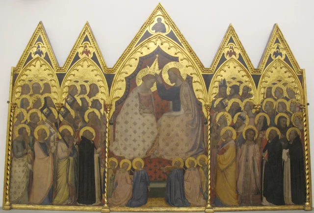 Coronation of the Virgin with Angels and Saints