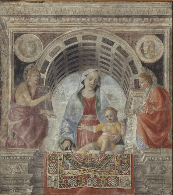 Madonna and Child with Saint John the Baptist and Saint John the Evangelist