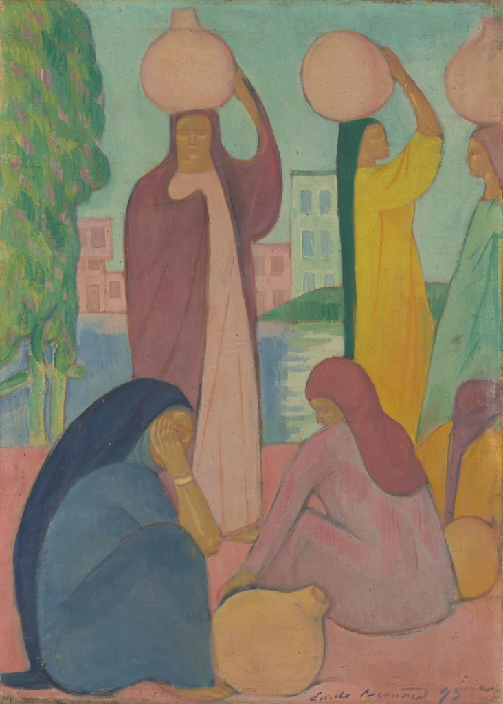 Women by the Waterside, with Pitchers