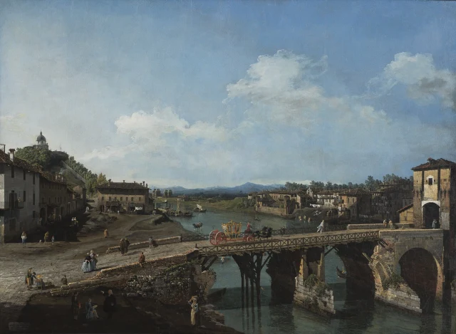 The Old Bridge over the Po, Turin