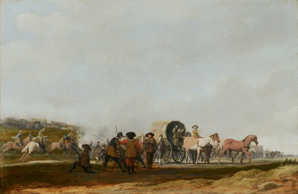 Attaque d'un convoi militaire
