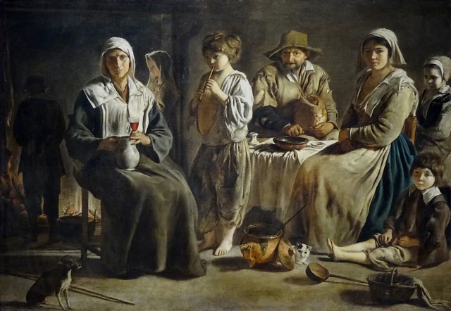 Peasant Family in an Interior