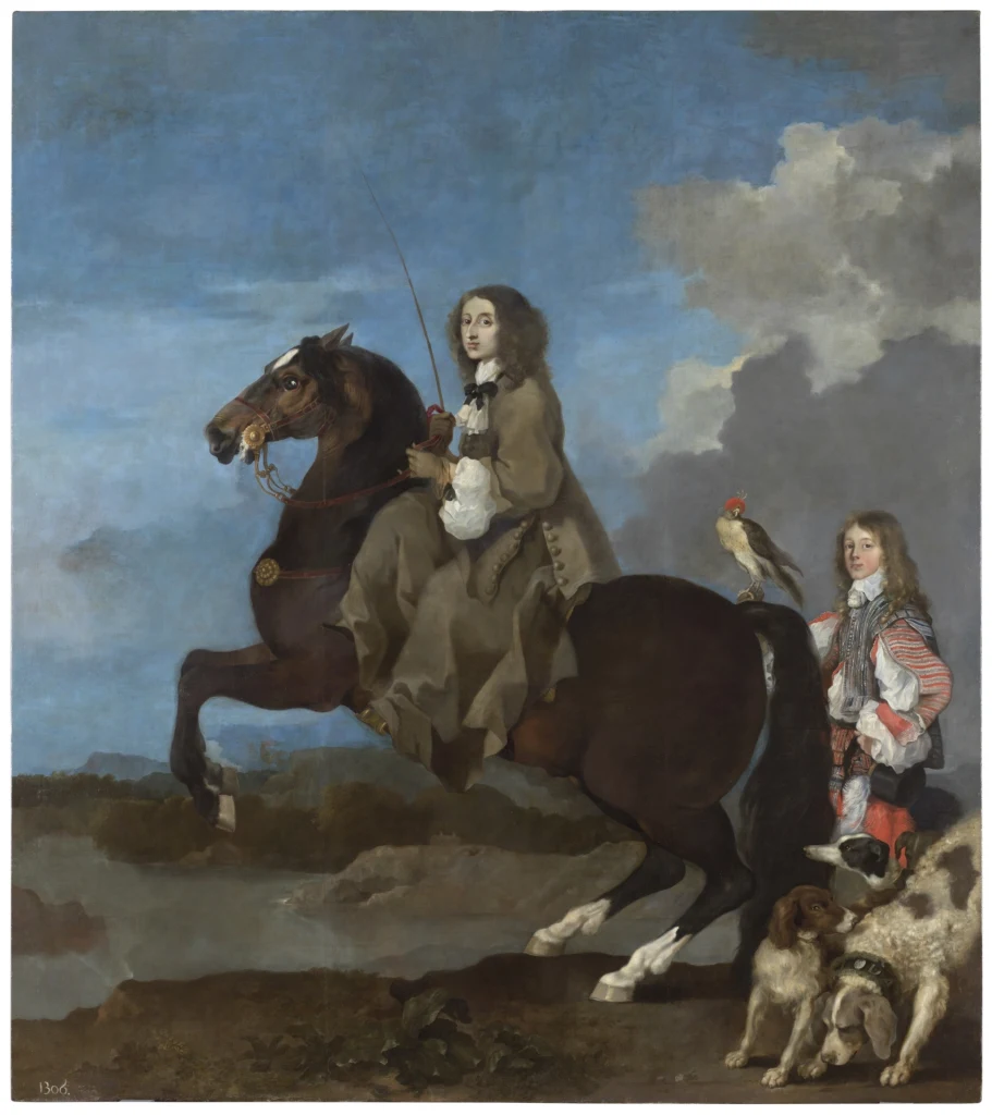 Christina von Schweden zu Pferde