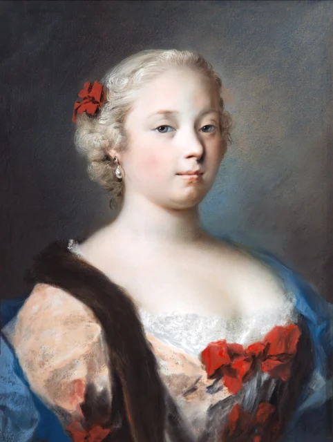 Portrait of young woman