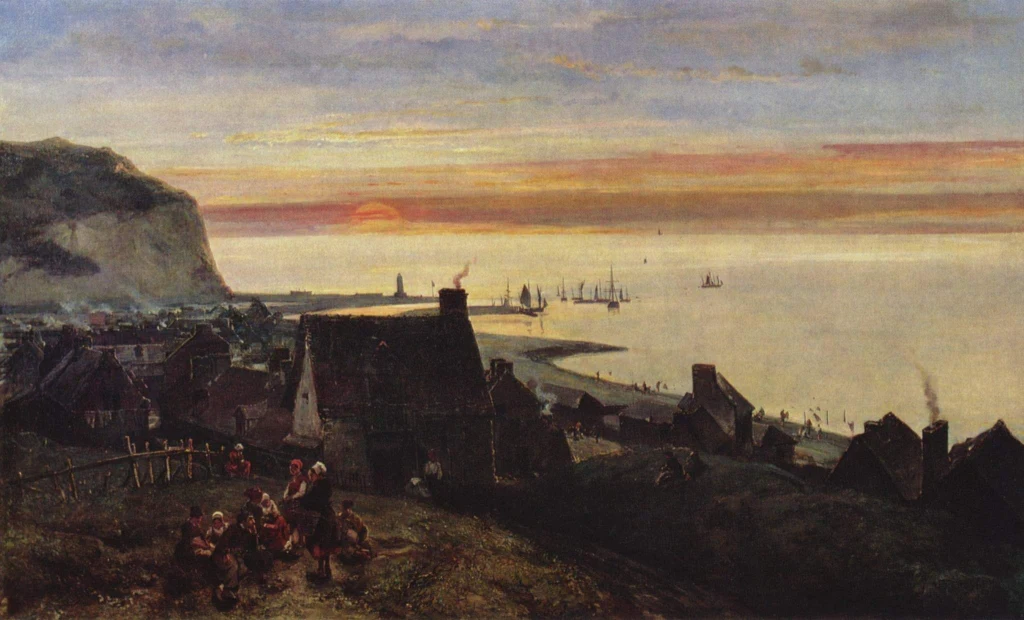 Harbour of Étretat
