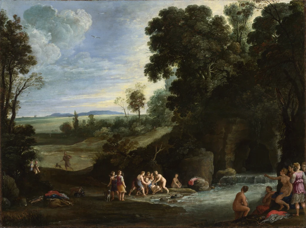 Diana y Calisto