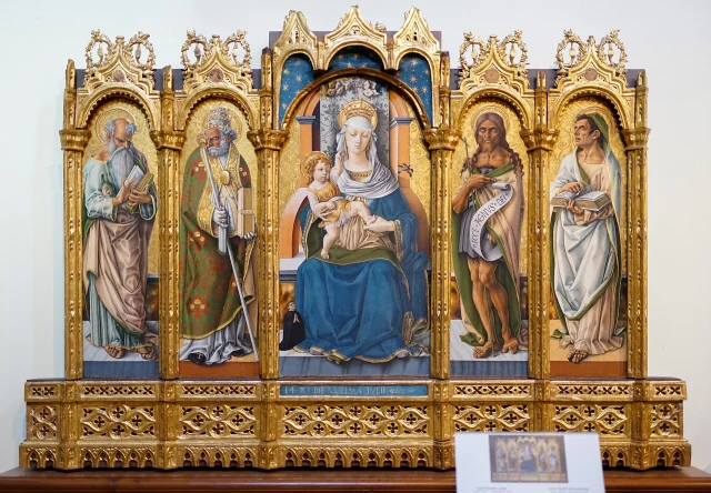 Madonna mit Kind und Heiligen