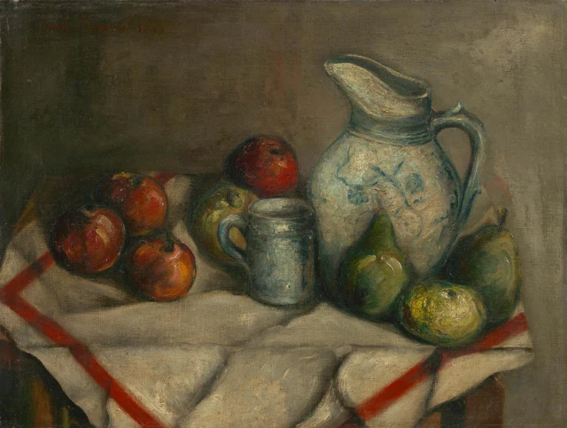 Jar, Cup and Fruit