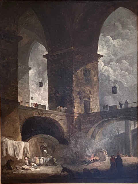 Architectural Capriccio with the Colonnades of St. Peter's in Rome