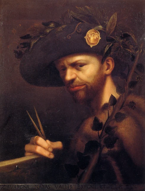 Self-Portrait as Abbot of the Accademia della Val di Blenio
