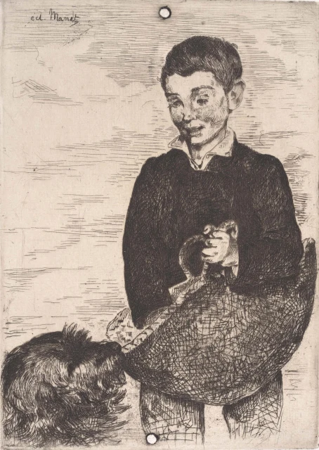 Boy with a Dog
