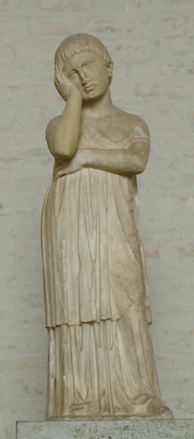 Grave Statue of a Girl ("Dreaming Girl")