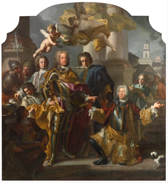 Charles VI et Gundacker, comte d'Althann