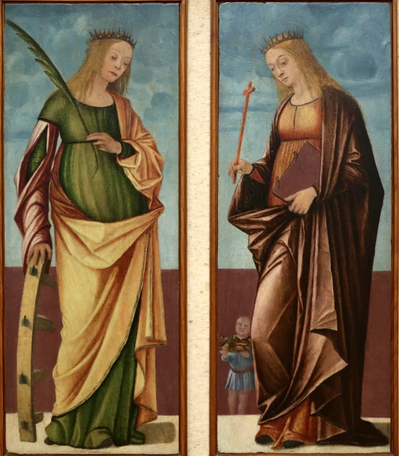 Saints Catherine and Dorothea