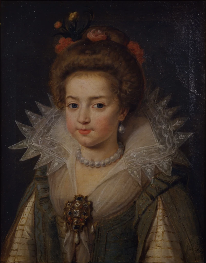 Porträt der Christine von Frankreich, Herzogin von Savoyen