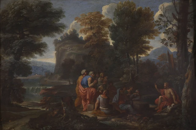 Landscape with the Preaching of Saint John the Baptist
