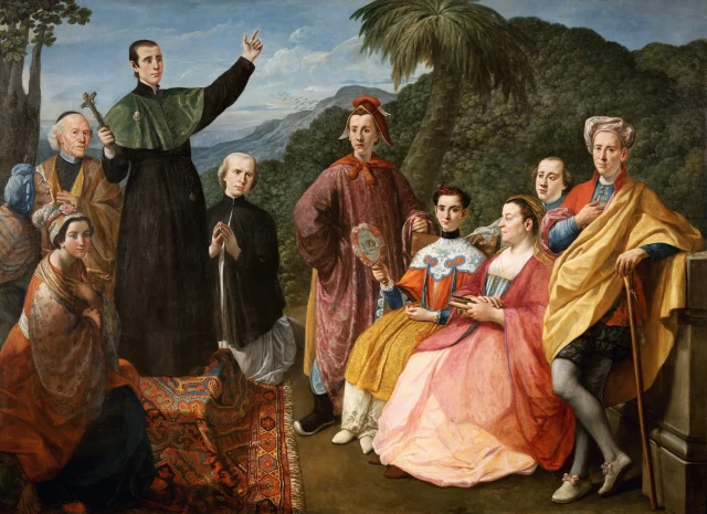 Die Familie des Missionars