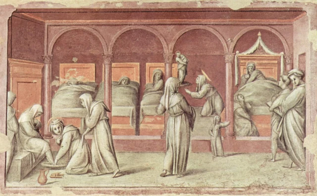 Scene from Hospital Life (Episodes from the Life of the Blessed Umiltà)