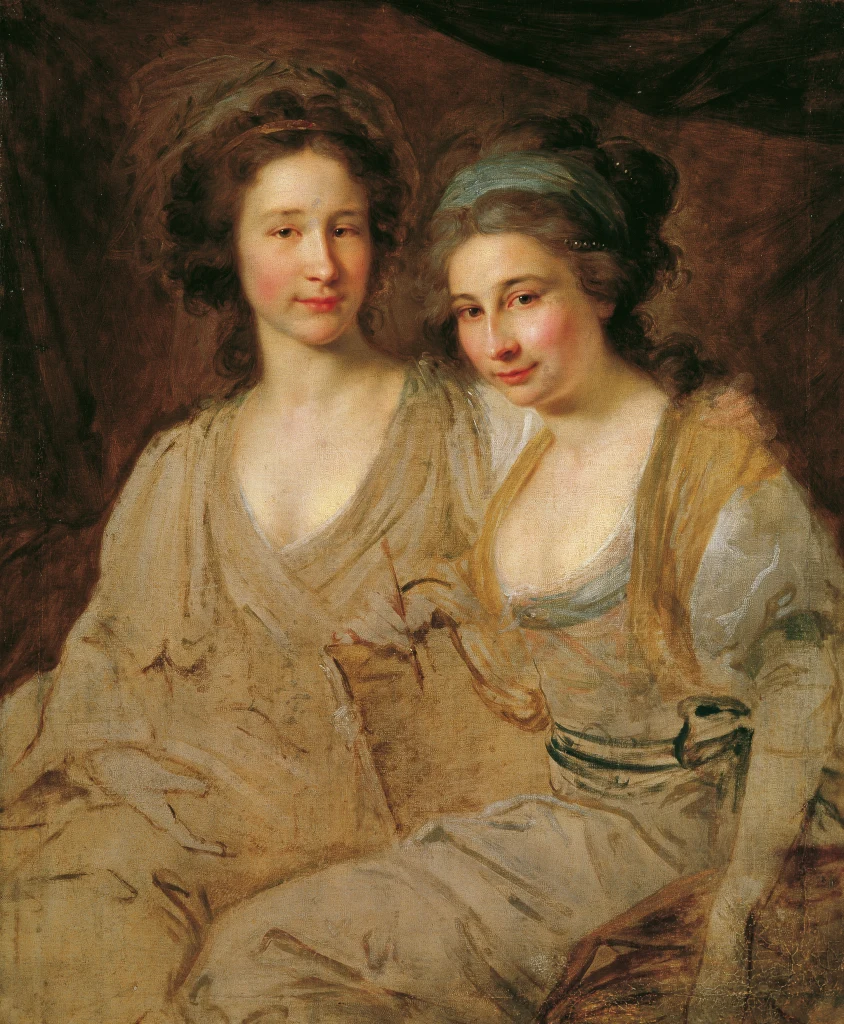 Las condesas Zoë y Adelaide de Tomatis