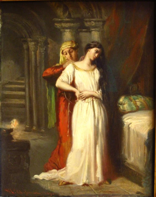 Desdemona si prepara per la notte