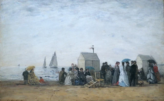 La spiaggia di Trouville