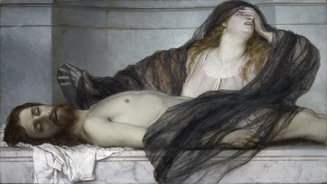 Magdalene Grieving over the Body of Christ