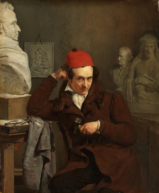Portrait of Louis Royer (1793-1868), Sculptor