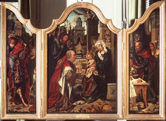 Triptychon der Anbetung der Könige