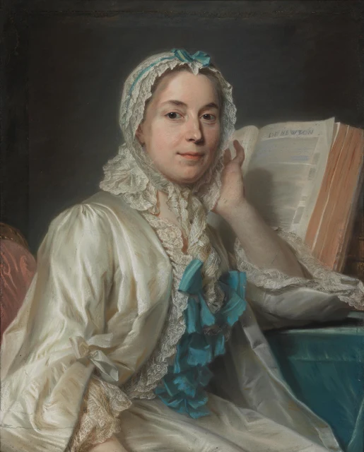 Mademoiselle Ferrand Meditating on Newton