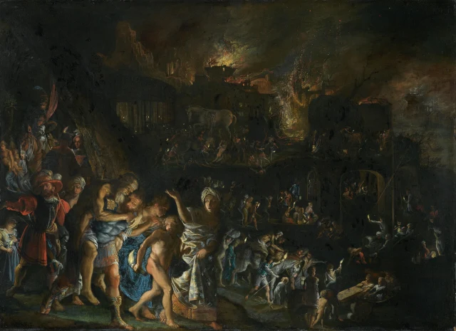 The Burning of Troy