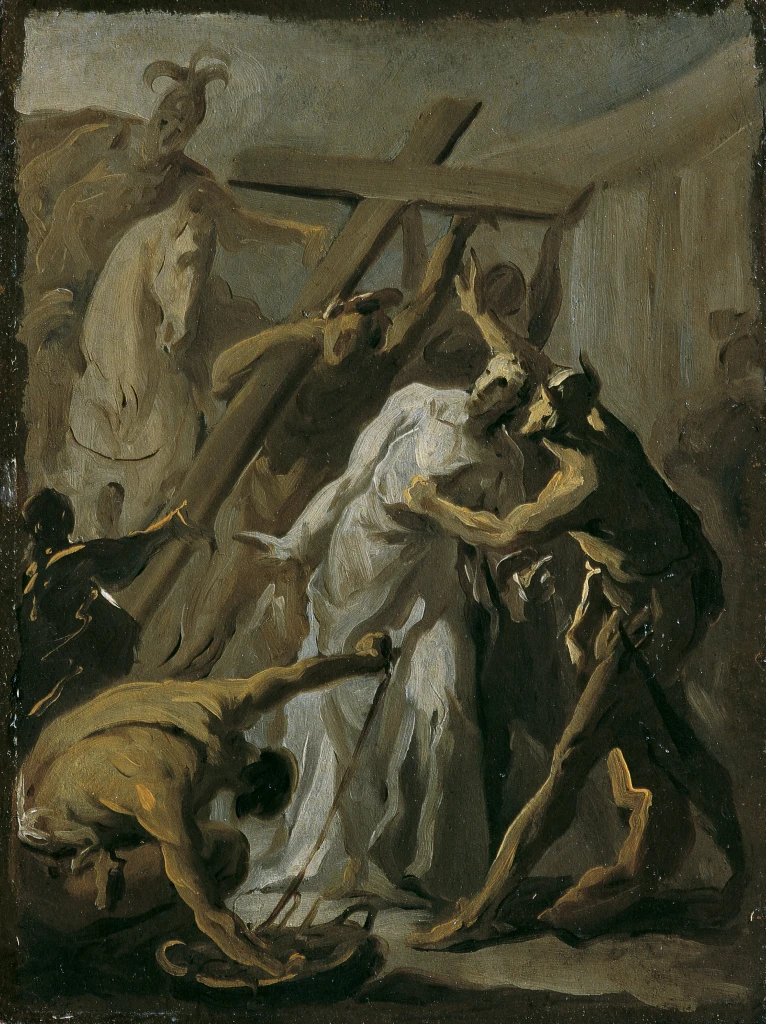 Cristo carregado com a cruz