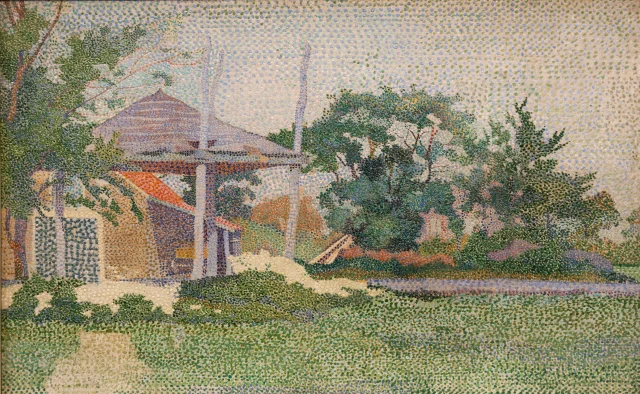 Landscape with Haystack