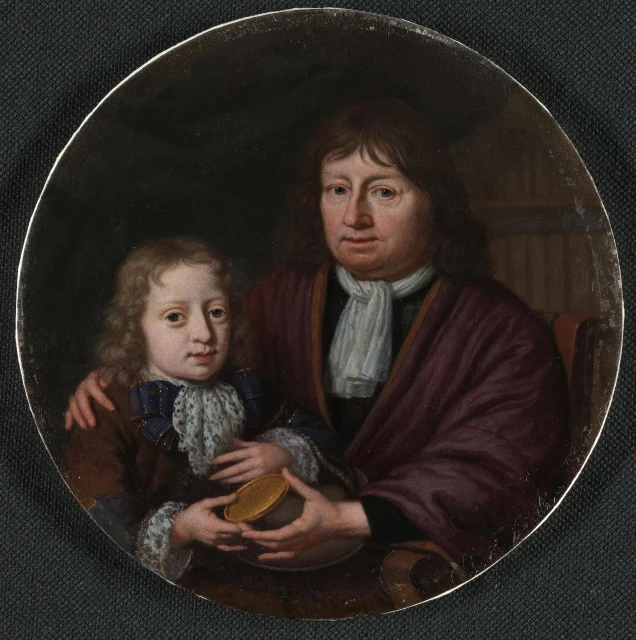 Double Portrait of Isaac Pontanus and Hendrik van Beek