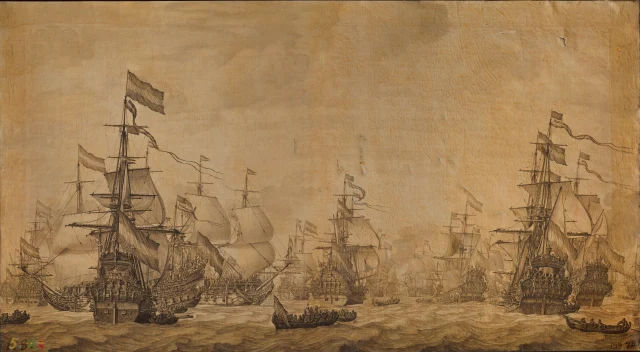 The Dutch Fleet under Sail