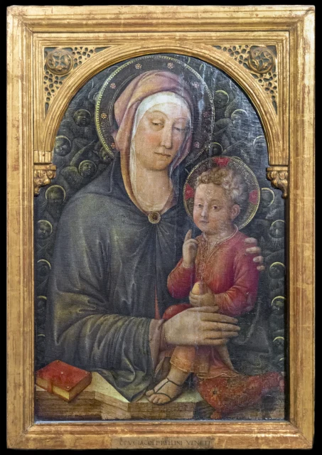 Madonna and Child Blessing
