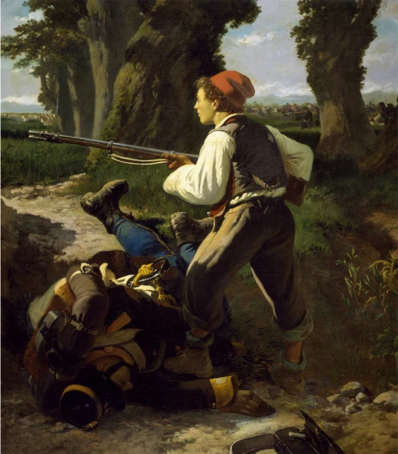 Pasquale Cova at the Battle of Varese
