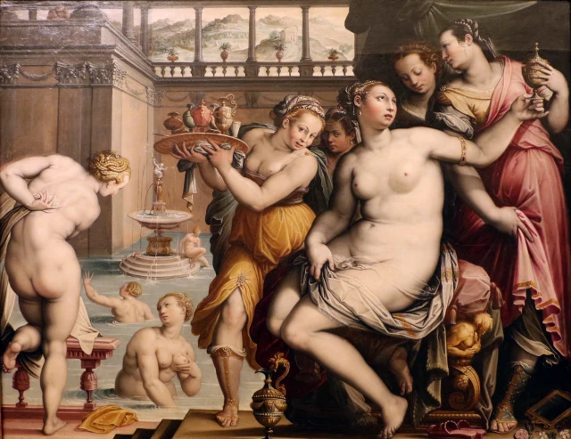 Bathsheba at Her Bath