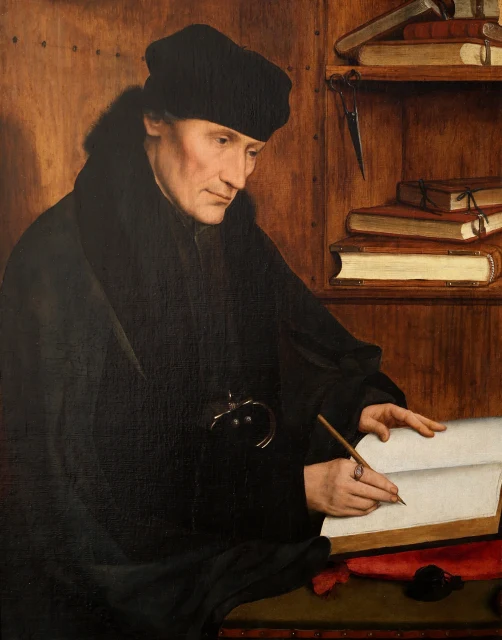 Portrait of Erasmus of Rotterdam