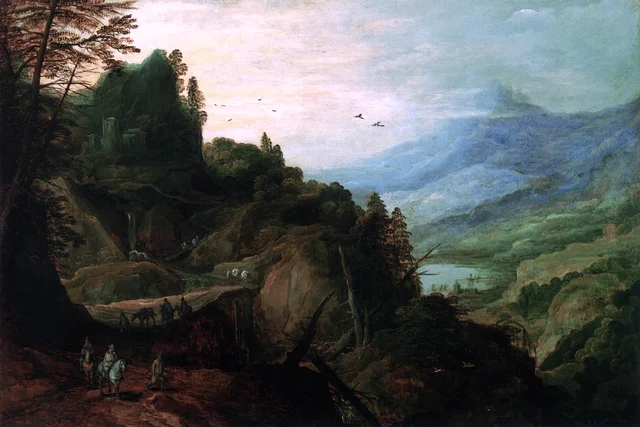 Landscape with a Mountain Pass