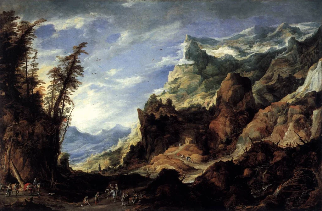 Gran paisaje montañoso