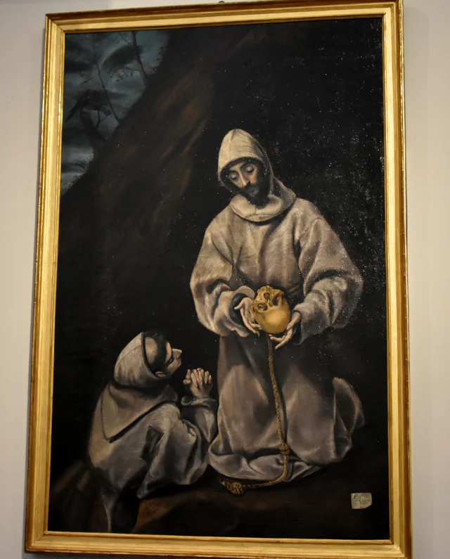 Saint Francis with Brother Leo