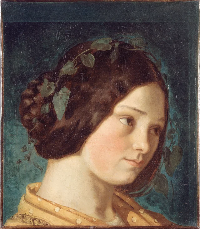 Portrait of Zelie Courbet