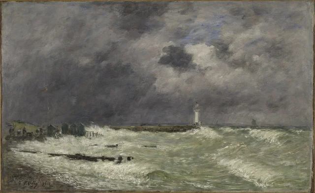 Gust of Wind off Frascati, Le Havre
