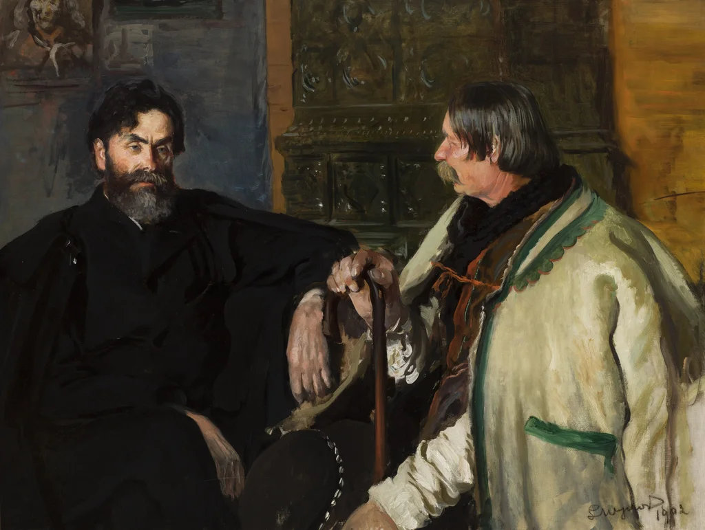 Bildnis des Stanisław Witkiewicz mit Wojciech Roj