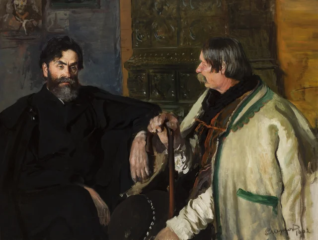 Portrait of Stanisław Witkiewicz with Wojciech Roj