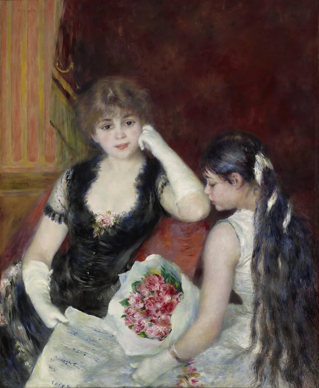 Un palco a teatro (Al concerto)